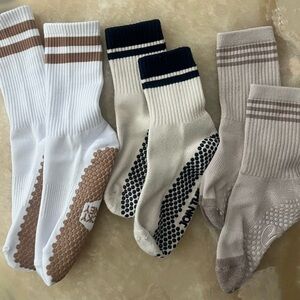 Pilates Grip Socks Set